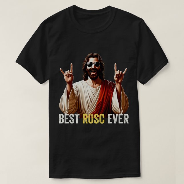 Best ROSC Ever Easter Nurse Doctor Surgeon Jesus R T-Shirt (Design Front)