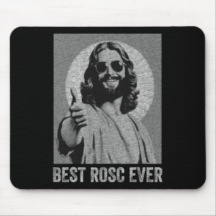 Best Rosc Ever Fun Easter Jesus Nurse Doctor Surge Mouse Mat