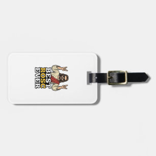 Best Rosc Ever Vintage Rock Hand Religious Shirt_1 Luggage Tag