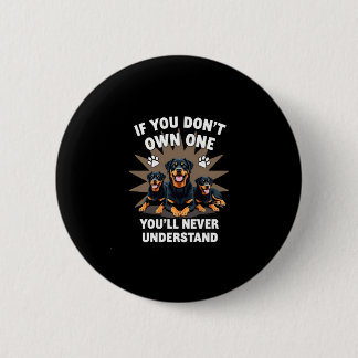 Best Rottweiler Art For Men Women Kids Rottie Rott 6 Cm Round Badge