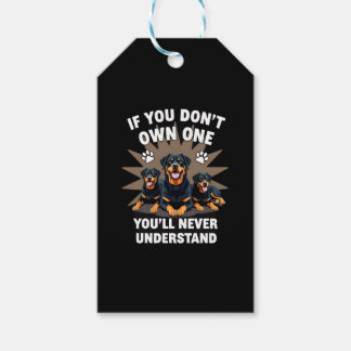 Best Rottweiler Art For Men Women Kids Rottie Rott Gift Tags