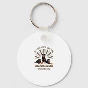 Best Rottweiler Art For Men Women Kids Rottie Rott Key Ring