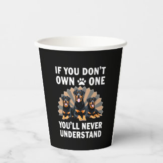 Best Rottweiler Art For Men Women Kids Rottie Rott Paper Cups