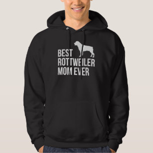 Best Rottweiler Mom Girls Women Rottie Hoodie