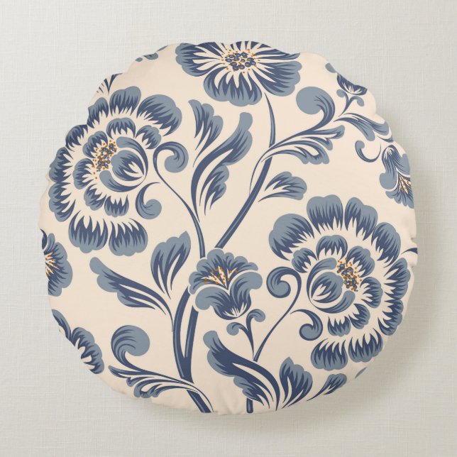 Best Round Throw Pillow (16") (Front)