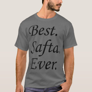 Best Safta Ever Hebrew Jewish Grandmother T-Shirt