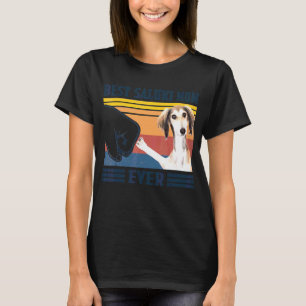 Best Saluki Mum Ever Dog Mum Mothers T-Shirt