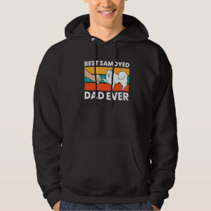 Best Samoyed Dad Ever Cute Samoyed Hoodie