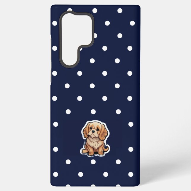 Best Samsung S23 case  |The cute dog | (Back)