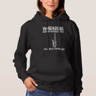 Best Saxophone Gift For Men Women Musical Instrume Hoodie