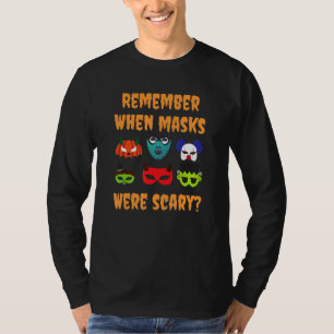 Best Scariest Halloween Masks Costume Idea T-Shirt