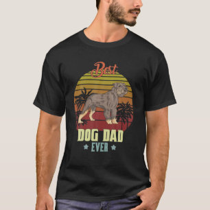 Best Schnauzer Dad Ever Daddy Dog Lover Owner T-Shirt