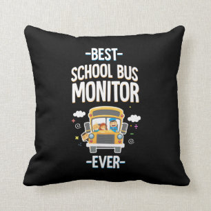 Best School Bus Monitor Ever Cushion