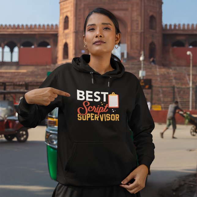 Best Script Supervisor - Keeper of Continuity Hoodie (Creator Uploaded)