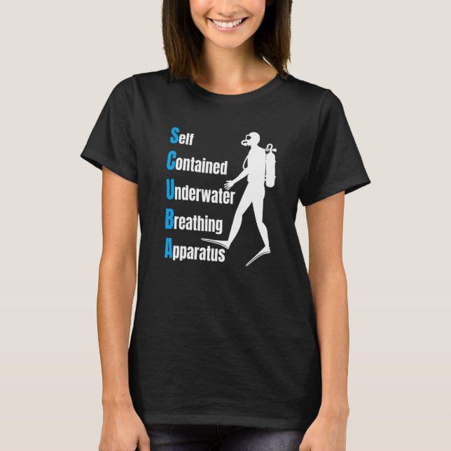 Best Scuba Diving Dive Diver Snorkelling Snorkeler T-Shirt (Front)