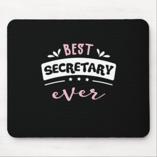 Best Secretary Ever Gift Idea Mouse Mat