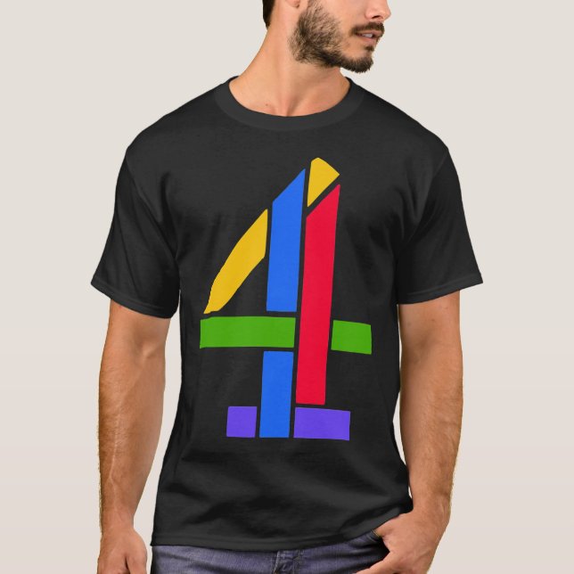 BEST SELLER Channel 4 Merchandise Essential T-Shir T-Shirt (Front)