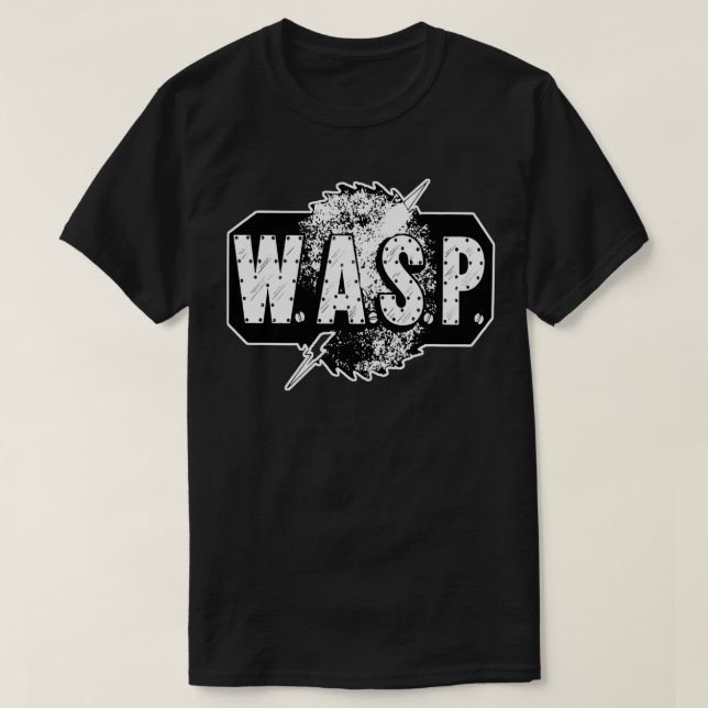 best seller design of w.a.s.p. band Sticker T-Shirt (Design Front)