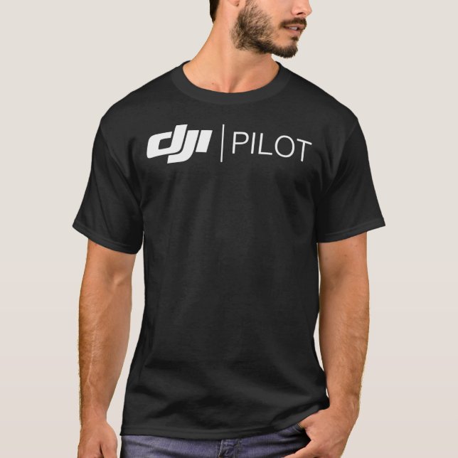 Best Seller - DJI Pilot Merchandise Essential T-Sh T-Shirt (Front)