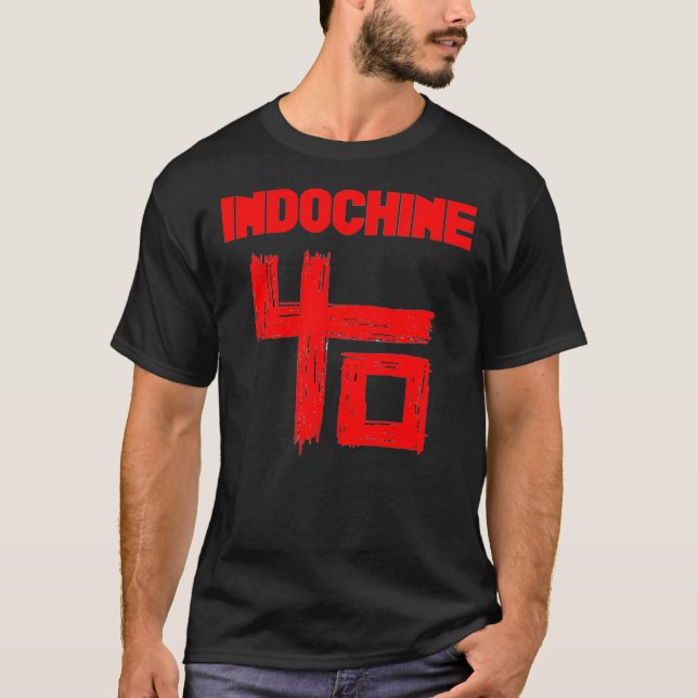Best Seller Indochine Best Of French pop and new w T-Shirt (Front)