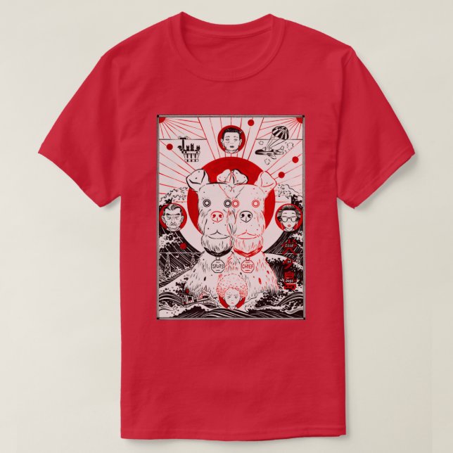 BEST SELLER Isle of Dogs Boss Baseball Card Mercha T-Shirt (Design Front)