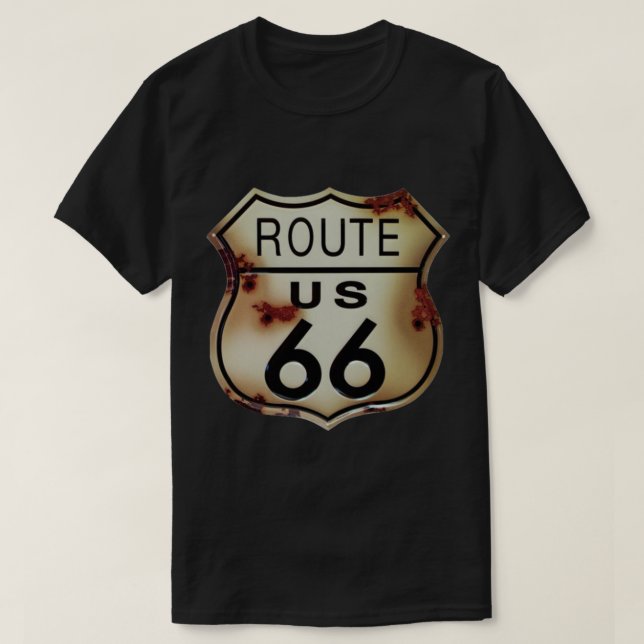 BEST SELLER - Route 66 Merchandise Essential T-Shi T-Shirt (Design Front)