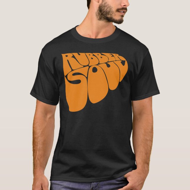 BEST SELLER - rubber soul logo Merchandise Essenti T-Shirt (Front)
