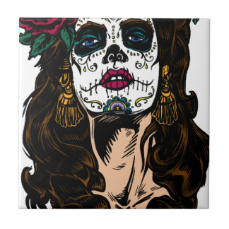 Best Seller Sugar Skull Tile