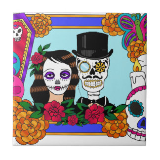 Best Seller Sugar Skull Tile
