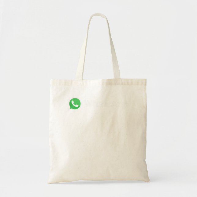 BEST SELLER - Whatsapp Logo Merchandise Essential  Tote Bag (Front)