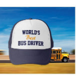 Best seller! World's best bus driver cap<br><div class="desc">World's best bus driver cap</div>