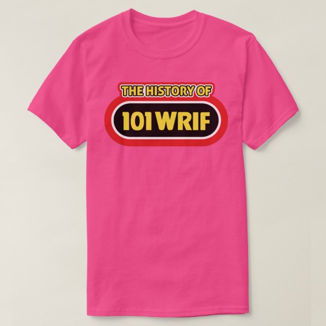 BEST SELLER WRIF 101 Radio  T-Shirt (Design Front)