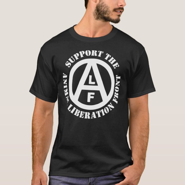 Best Selling - Animal Liberation Front Merchandise T-Shirt (Front)