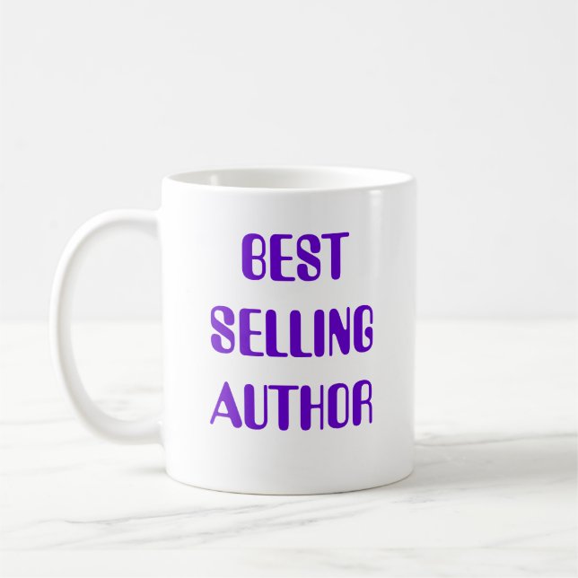 Best Selling Author Coffee Cup (Left)
