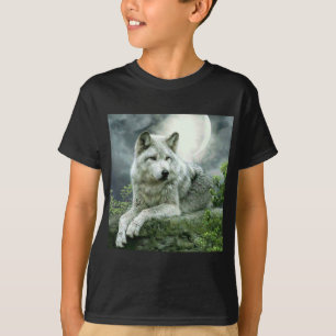 Best Selling Imaginative Wolf Art Illustration Pai T-Shirt