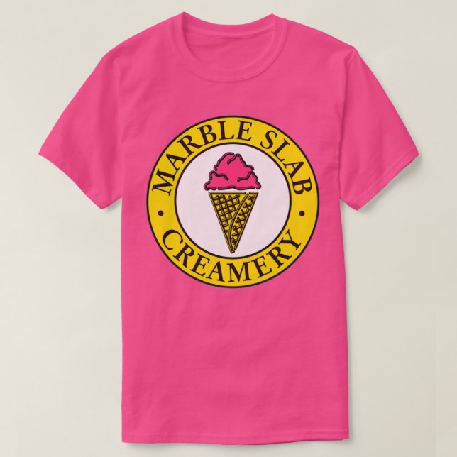 Best Selling Marble Slab Creamery T-Shirt (Design Front)