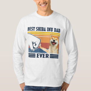 Best Shiba Inu Dad Ever Father's Day Christmas T-Shirt