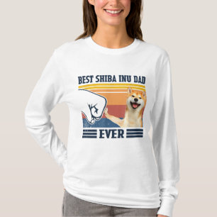 Best Shiba Inu Dad Ever Father's Day Christmas T-Shirt