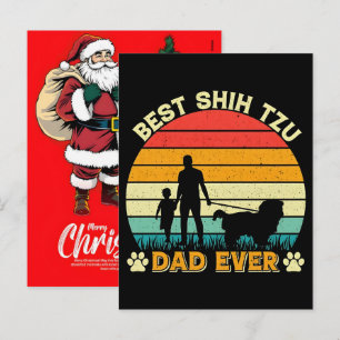 best-shih-tzu-dad-ever-2025 holiday postcard