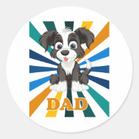 Best Shih Tzu Dad Ever Funny Cartoon Dog Gift