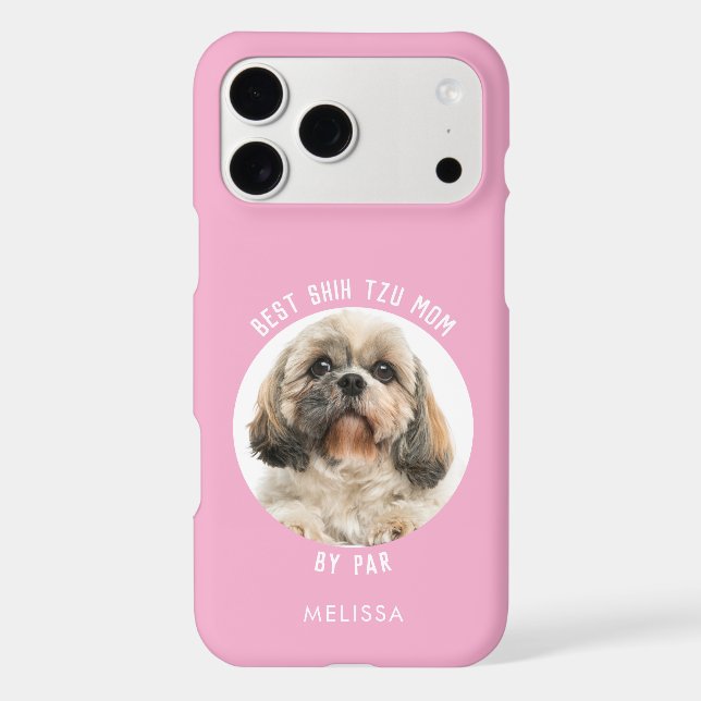 Best Shih Tzu Dog Mom Personalized (Back)