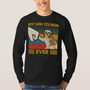Best Shih Tzu Mom Ever Shih Tzu Dog Mom  Mother  S T-Shirt