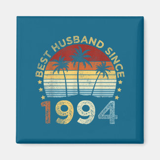 Best Shirt Husband Since 1994 29th Wedding Magnet