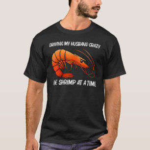 Best Shrimp For Women Mom Prawn Animal Seafood   T-Shirt