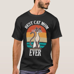 Best Siamese Cat Mom Ever Cat T-Shirt