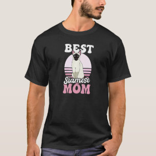 Best Siamese Mum Siamese Cat T-Shirt