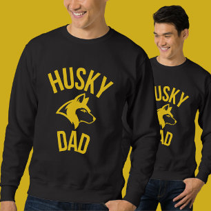 Best Siberian Husky Dad Ever, Dog Dad    Sweatshirt
