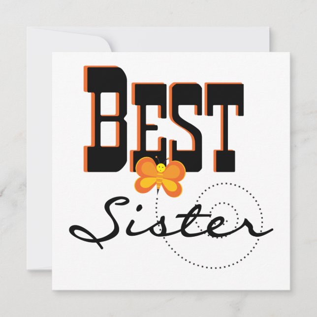 Best Sister Butterfly Gifts (Front)
