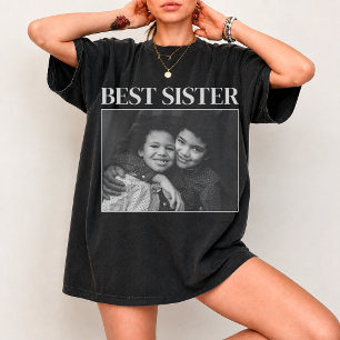 Best Sister Custom Photo Shirt Personalised Gift