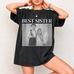 Best Sister Custom Photo Shirt Personalised Gift